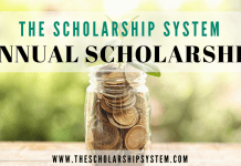 The Scholarship System Annual Scholarship Opportunity The Scholarship System Annual Scholarship Opportunity