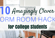10 Amazingly Clever Dorm Room Hacks for College Students 10 Amazingly Clever Dorm Room Hacks for College Students