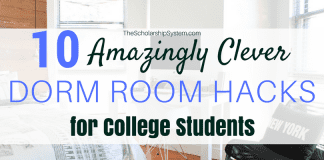 10 Amazingly Clever Dorm Room Hacks for College Students 10 Amazingly Clever Dorm Room Hacks for College Students