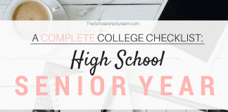 A Complete College Prep Checklist: High School Senior Year A Complete College Prep Checklist: High School Senior Year