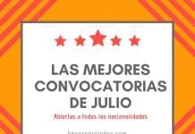 Las mejores convocatorias de julio, abiertas para todos Las mejores convocatorias de julio, abiertas para todos