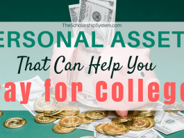 Personal Assets That Can Help You Pay for College Personal Assets That Can Help You Pay for College