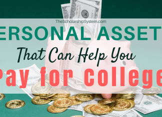 Personal Assets That Can Help You Pay for College Personal Assets That Can Help You Pay for College