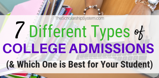 7 Various Kinds Of College Admissions (& & Which One is Finest for Your Trainee) 7 Various Kinds Of College Admissions (& & Which One is Finest for Your Trainee)