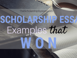 3 Scholarship Essay Examples That Won 3 Scholarship Essay Examples That Won