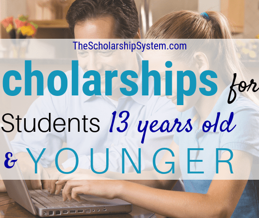 Scholarships For Trainees 13 Years Of Ages & & Younger Scholarships For Trainees 13 Years Of Ages & & Younger