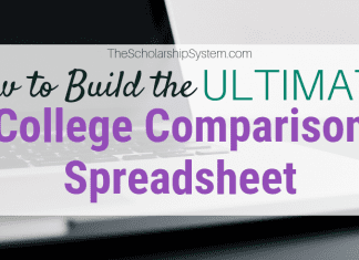 How to Develop the Ultimate College Contrast Spreadsheet How to Develop the Ultimate College Contrast Spreadsheet