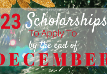 23 Scholarships To Use To By The End Of December 23 Scholarships To Use To By The End Of December
