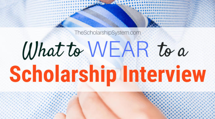 What to Use to a Scholarship Interview What to Use to a Scholarship Interview