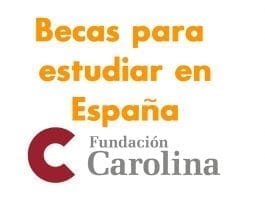 Fundación Carolina becas 2019, estudia en España. Fundación Carolina becas 2019, estudia en España.