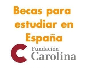 Fundación Carolina becas 2019, estudia en España. Fundación Carolina becas 2019, estudia en España.