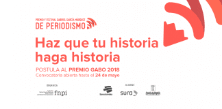Convocatoria del Premio Gabriel García Márquez de periodismo Convocatoria del Premio Gabriel García Márquez de periodismo