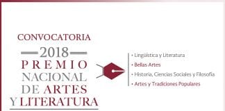 Premio Nacional de Artes y Literatura, FONCA México. Premio Nacional de Artes y Literatura, FONCA México.