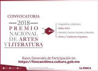 Premio Nacional de Artes y Literatura, FONCA México. Premio Nacional de Artes y Literatura, FONCA México.