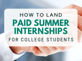 How to Land Paid Summer Season Internships for University Student How to Land Paid Summer Season Internships for University Student