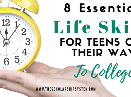 8 Important Life Abilities for Teenagers on Their Method to College 8 Important Life Abilities for Teenagers on Their Method to College