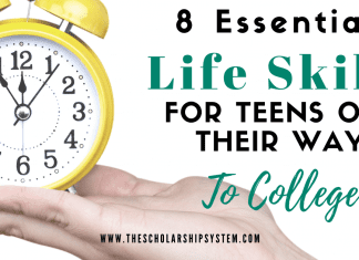 8 Important Life Abilities for Teenagers on Their Method to College 8 Important Life Abilities for Teenagers on Their Method to College