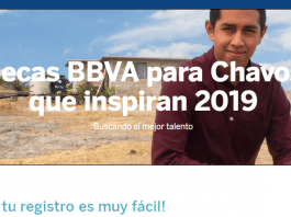 Becas Chavos que inspiran, Fundación BBVA Becas Chavos que inspiran, Fundación BBVA