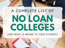 A Total List of No Loan Colleges (and What it Suggests to Your Trainee) A Total List of No Loan Colleges (and What it Suggests to Your Trainee)