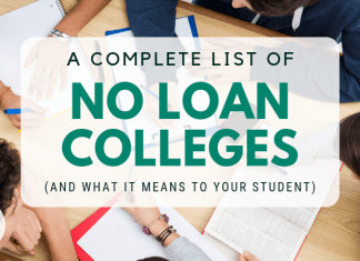 A Total List of No Loan Colleges (and What it Suggests to Your Trainee) A Total List of No Loan Colleges (and What it Suggests to Your Trainee)