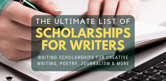 The Ultimate List of Scholarships for Writers The Ultimate List of Scholarships for Writers