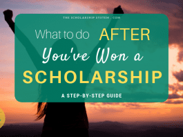 What to do AFTER You have actually Won a Scholarship What to do AFTER You have actually Won a Scholarship