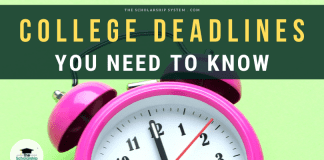 College Deadlines You Required to Know College Deadlines You Required to Know