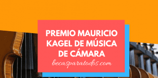 Premio Mauricio Kage de música, Academic community Nacional de Bellas Artes Premio Mauricio Kage de música, Academic community Nacional de Bellas Artes