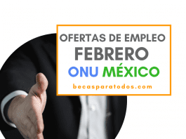 Vacantes en ONU México para febrero, varias áreas Vacantes en ONU México para febrero, varias áreas