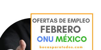 Vacantes en ONU México para febrero, varias áreas Vacantes en ONU México para febrero, varias áreas
