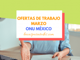 Trabajo en ONU México, vacantes de Marzo Trabajo en ONU México, vacantes de Marzo