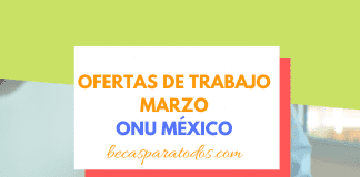 Trabajo en ONU México, vacantes de Marzo Trabajo en ONU México, vacantes de Marzo