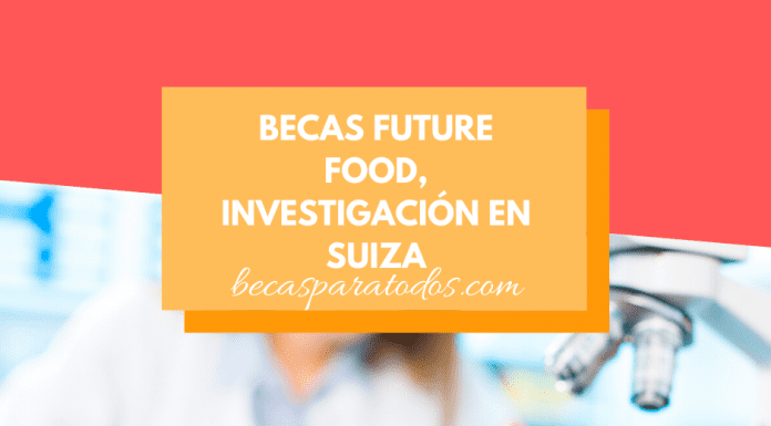 Becas Future Food de investigación en Suiza Becas Future Food de investigación en Suiza