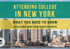 Going To College in New York City Going To College in New York City
