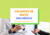 ONU vacantes en México, mes de mayo ONU vacantes en México, mes de mayo