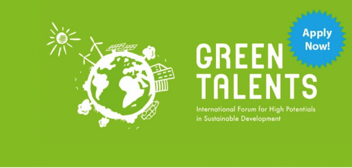Concurso internacional Green Talents para desarrollo sustentable