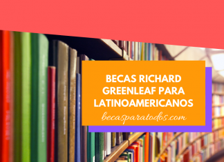 Becas Richard Greenleaf para latinos, observación en Estados Unidos Becas Richard Greenleaf para latinos, observación en Estados Unidos