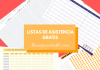 Listas de asistencia gratis Listas de asistencia gratis