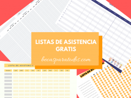 Listas de asistencia gratis Listas de asistencia gratis