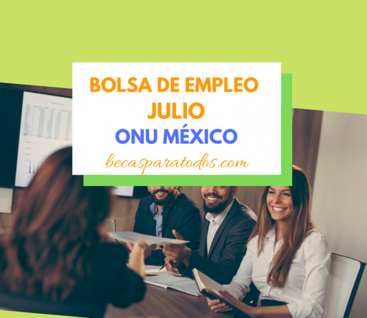 Vacantes para trabajar en la ONU México, julio Vacantes para trabajar en la ONU México, julio