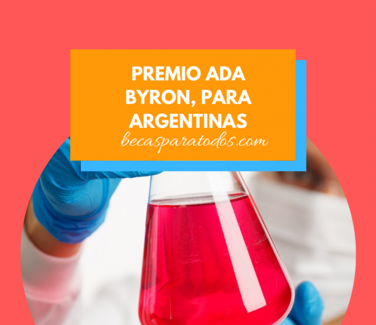 Premio Ada Byron, para mujeres argentinas tecnólogas Premio Ada Byron, para mujeres argentinas tecnólogas