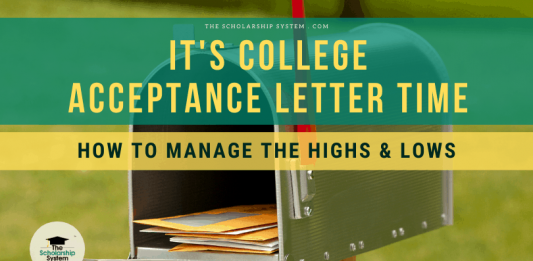 It’s College Approval Letter Time: How to Handle the Highs & & Lows It’s College Approval Letter Time: How to Handle the Highs & & Lows