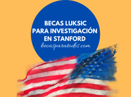 Becas Luksic para estudiar en Stanford Becas Luksic para estudiar en Stanford