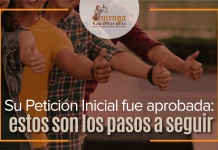 Su Petición Inicial fue aprobada: estos child los pasos a seguir Su Petición Inicial fue aprobada: estos child los pasos a seguir