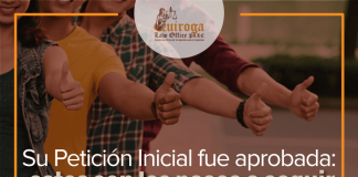 Su Petición Inicial fue aprobada: estos child los pasos a seguir Su Petición Inicial fue aprobada: estos child los pasos a seguir