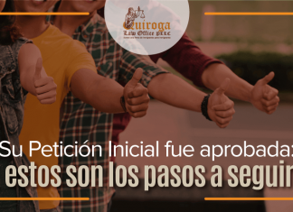 Su Petición Inicial fue aprobada: estos child los pasos a seguir Su Petición Inicial fue aprobada: estos child los pasos a seguir