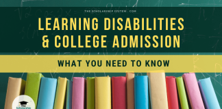 Knowing Disabilities and College Admission– What You Required to Know Knowing Disabilities and College Admission– What You Required to Know