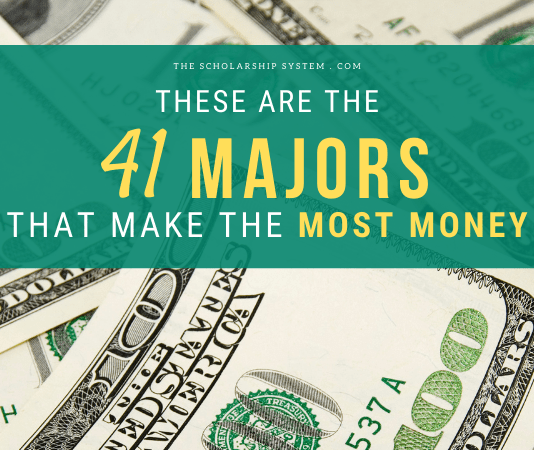 These Are the 41 Majors That Make one of the most Cash These Are the 41 Majors That Make one of the most Cash