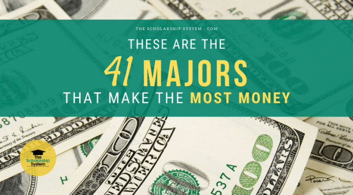These Are the 41 Majors That Make one of the most Cash These Are the 41 Majors That Make one of the most Cash