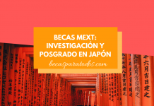 Becas MEXT de investigación y posgrado en Japón, convocatoria internacional Becas MEXT de investigación y posgrado en Japón, convocatoria internacional